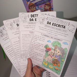 Missão Detetive da escrita