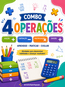 Combo Quatro Operações