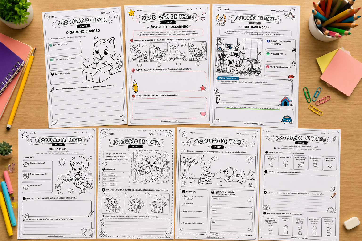 Produção de Texto 1º ano