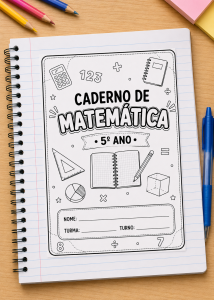 Caderno de Matemática – 5º Ano