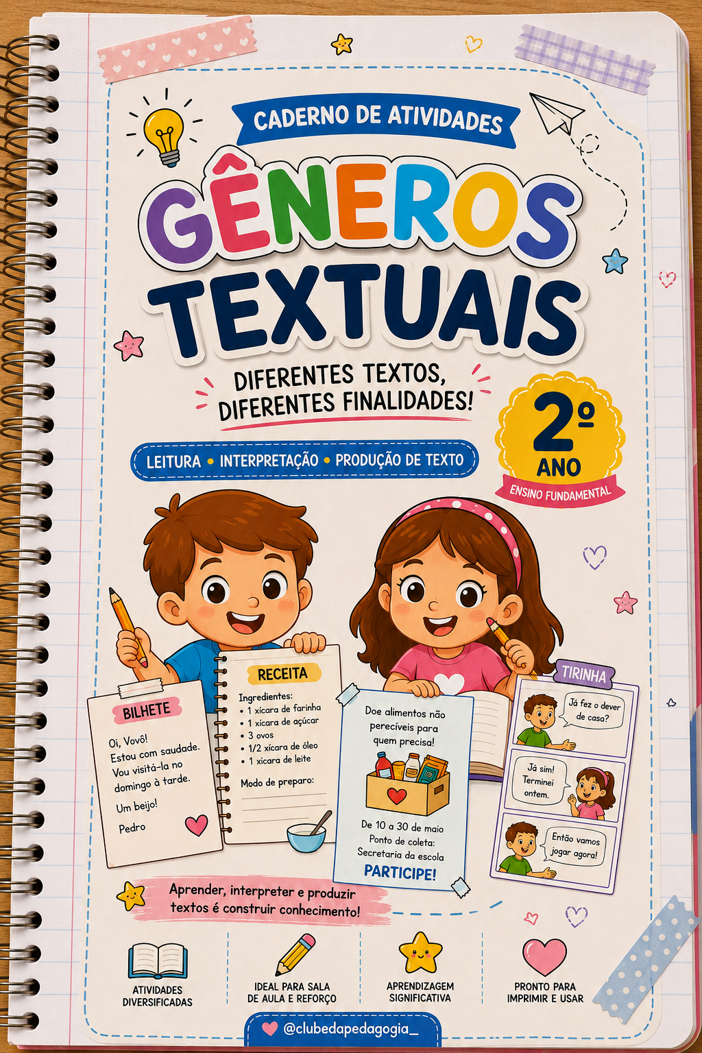 Gêneros Textuais – 2º