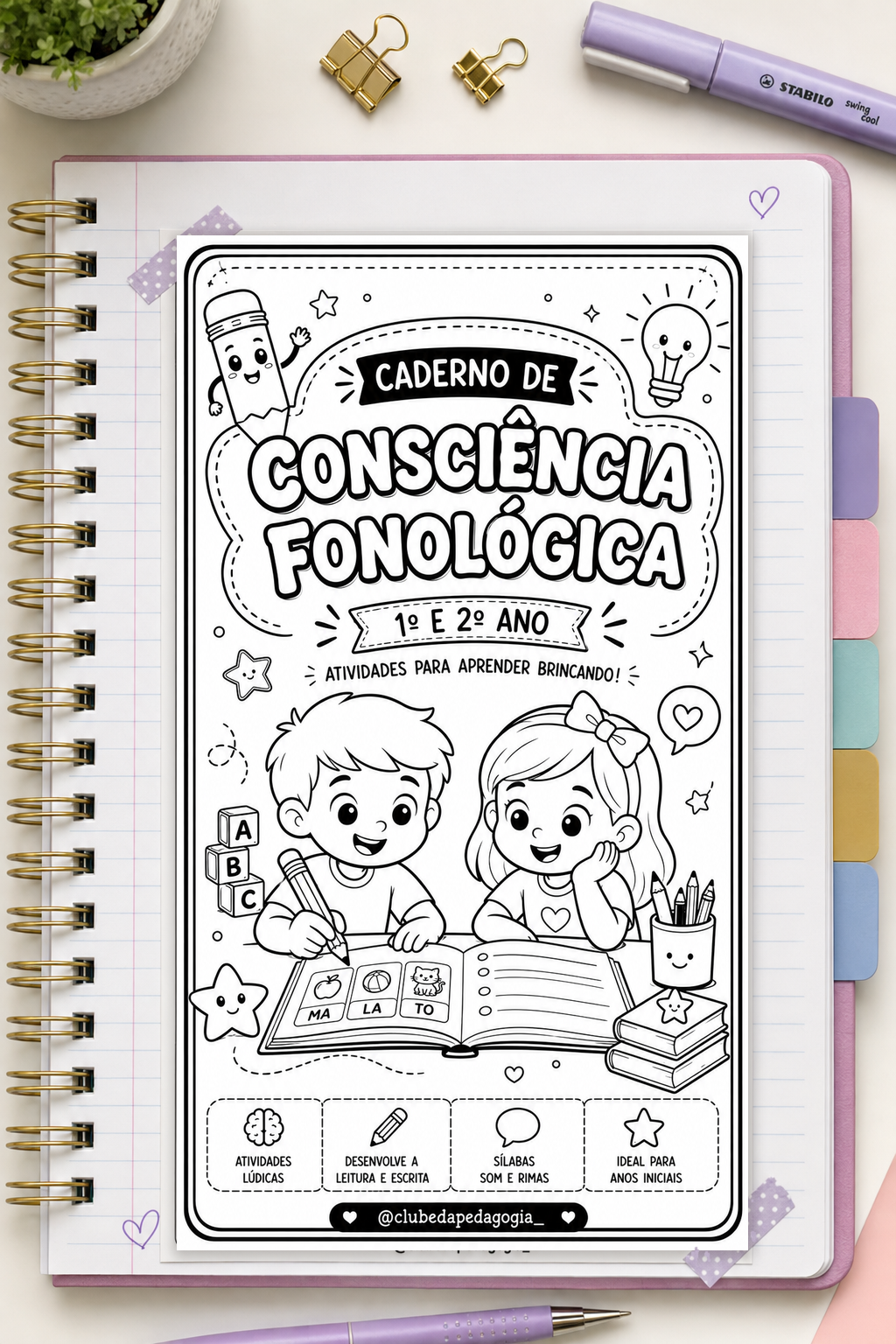 Caderno de Consciência Fonológica